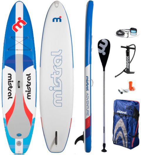 ADVENTURE 11’6 paddle & Leash set MISTRAL SUP